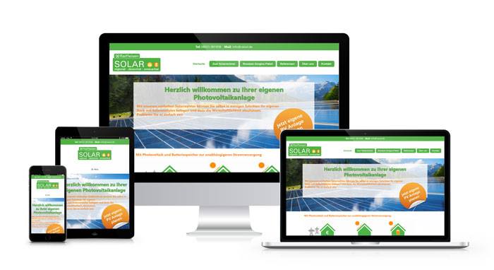 Webdesign Referenz RaiSol GmbH